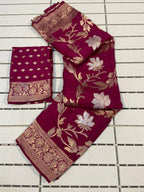 Khadi Silver Flower