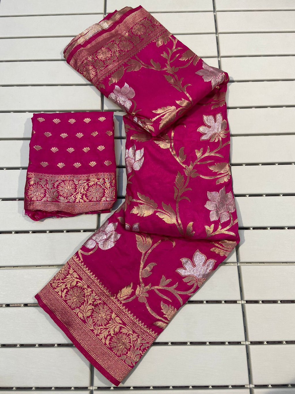 Khadi Silver Flower