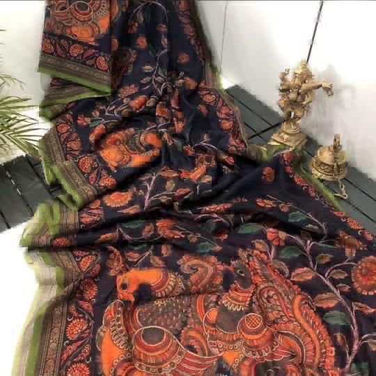 Chanderi Kalamkari