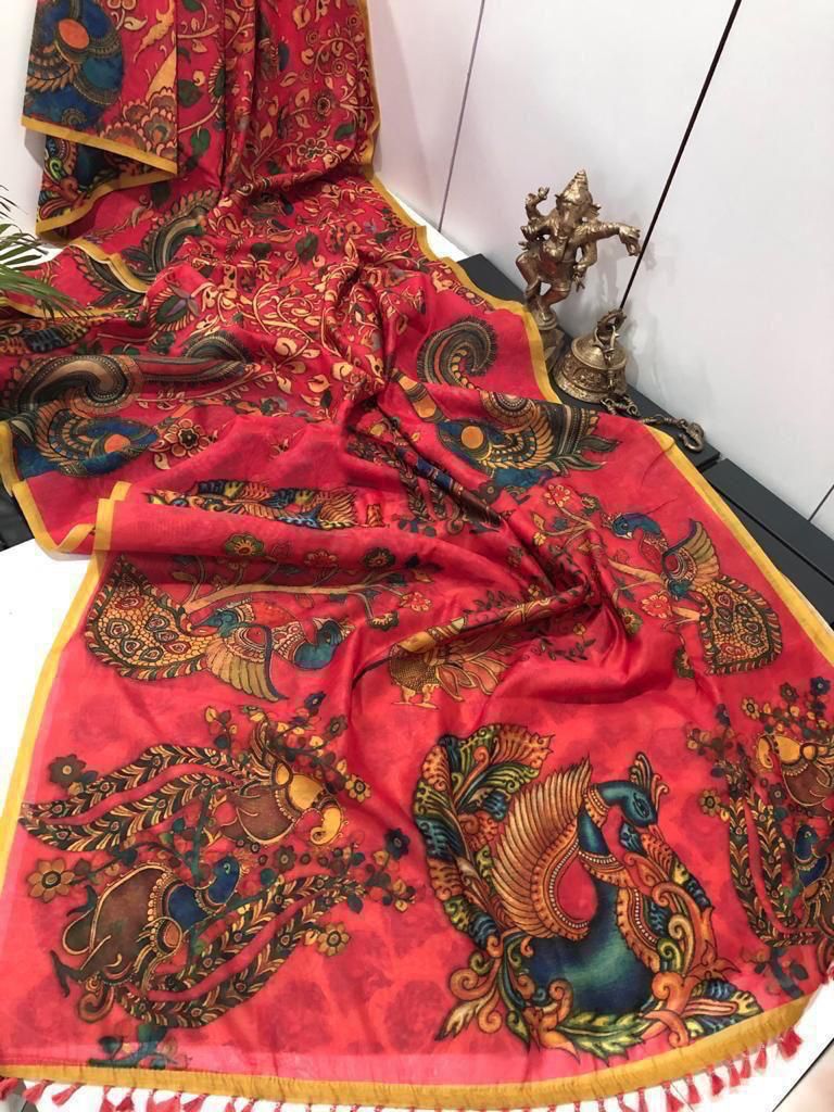 Chanderi Kalamkari