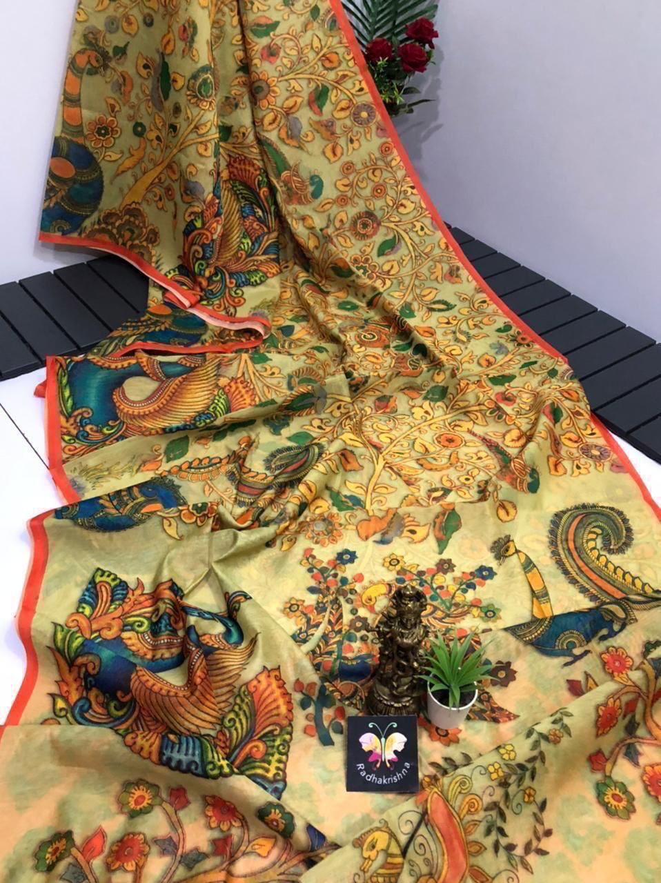 Chanderi Kalamkari