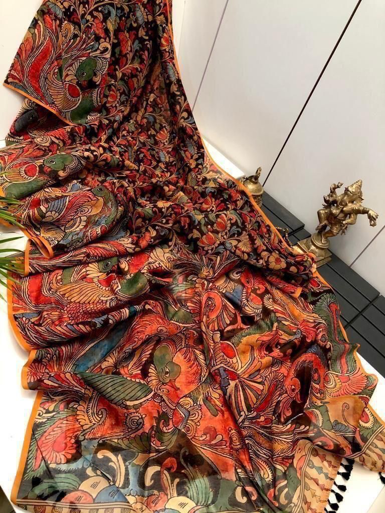 Chanderi Kalamkari