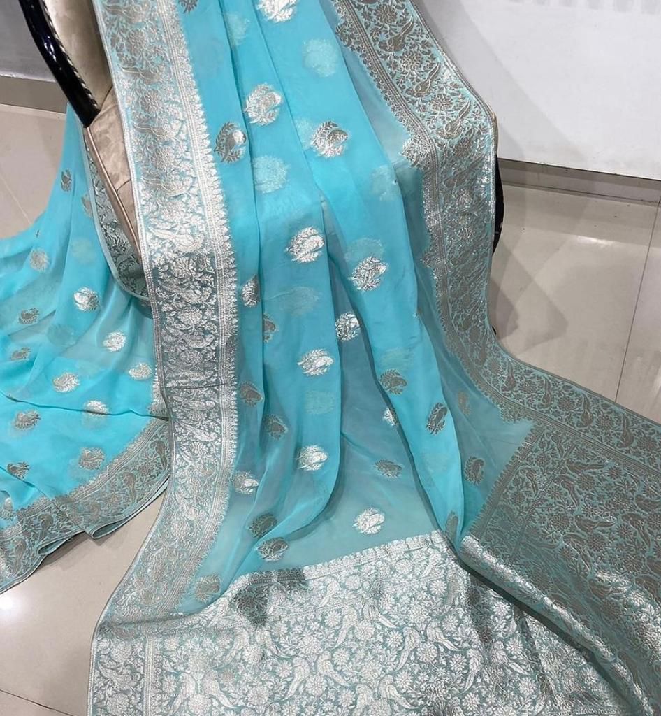 Khadi Peacock Butta