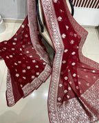 Khadi Peacock Butta