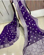 Khadi Peacock Butta