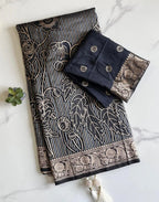 Khadi Tissue Floral Jaal