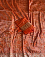 Khadi Tissue Floral Jaal