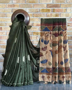 Chanderi Linen Print