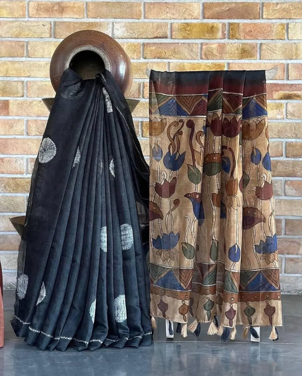 Chanderi Linen Print