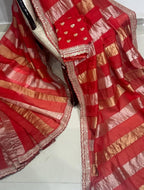 Tissue Jari Patta Border