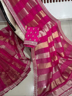 Tissue Jari Patta Border