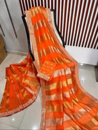 Tissue Jari Patta Border