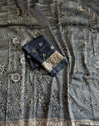 Khadi Tissue Floral Jaal