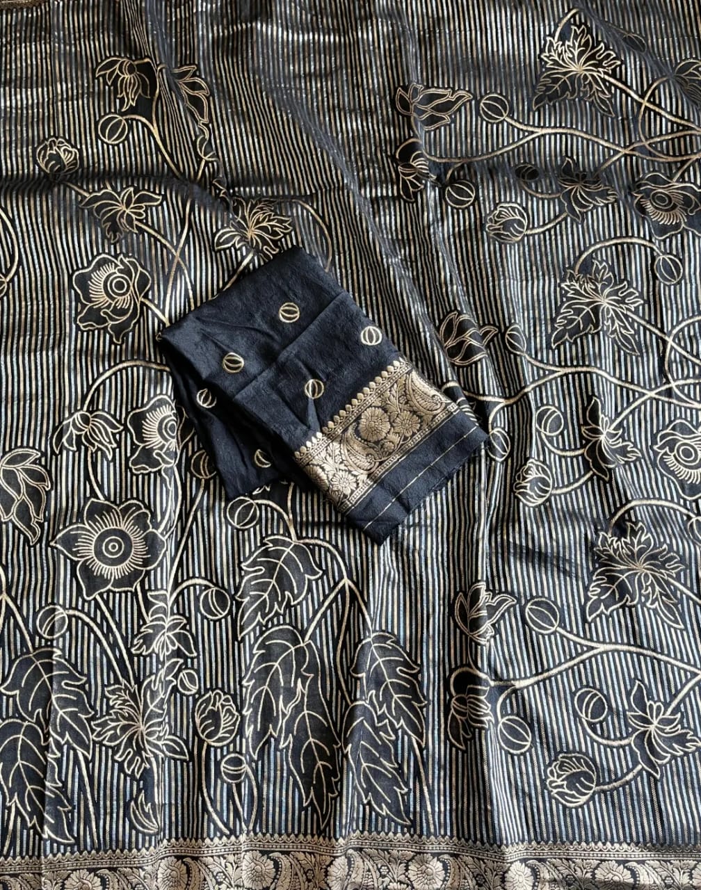 Khadi Tissue Floral Jaal