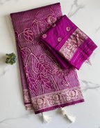 Khadi Tissue Floral Jaal