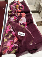 Chanderi Floral Print