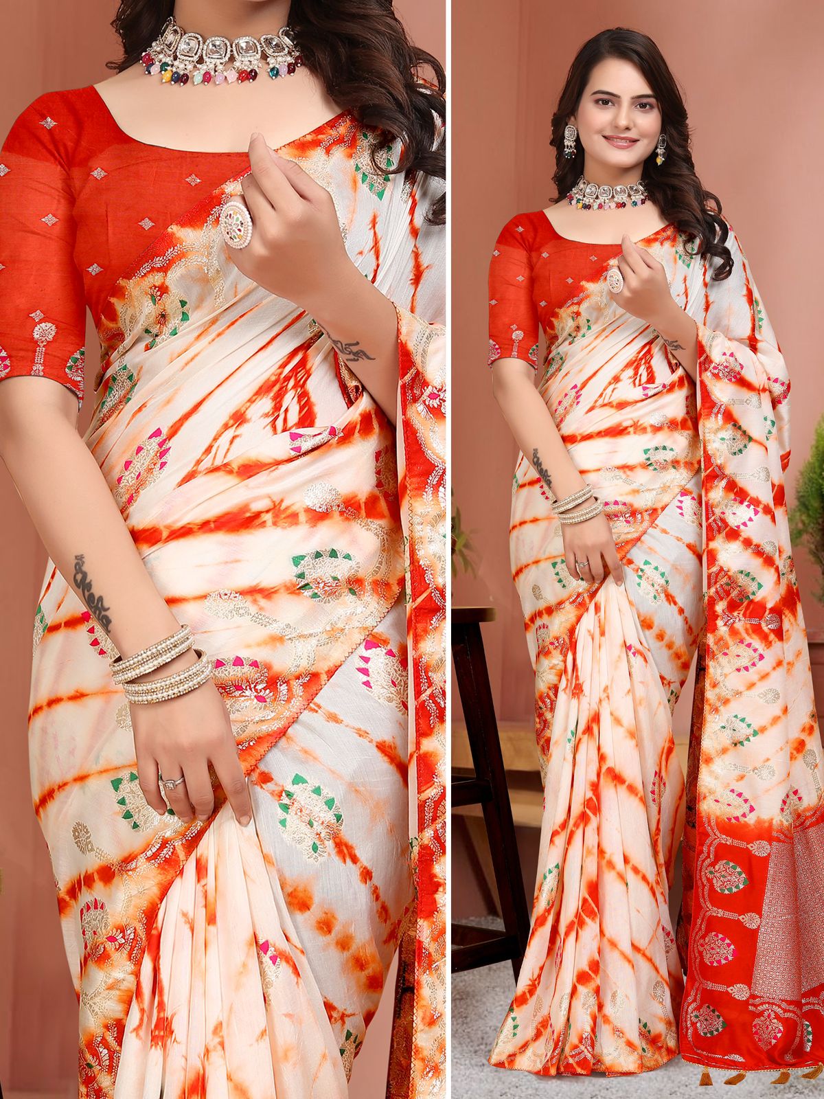 Russain Silk Shibhori