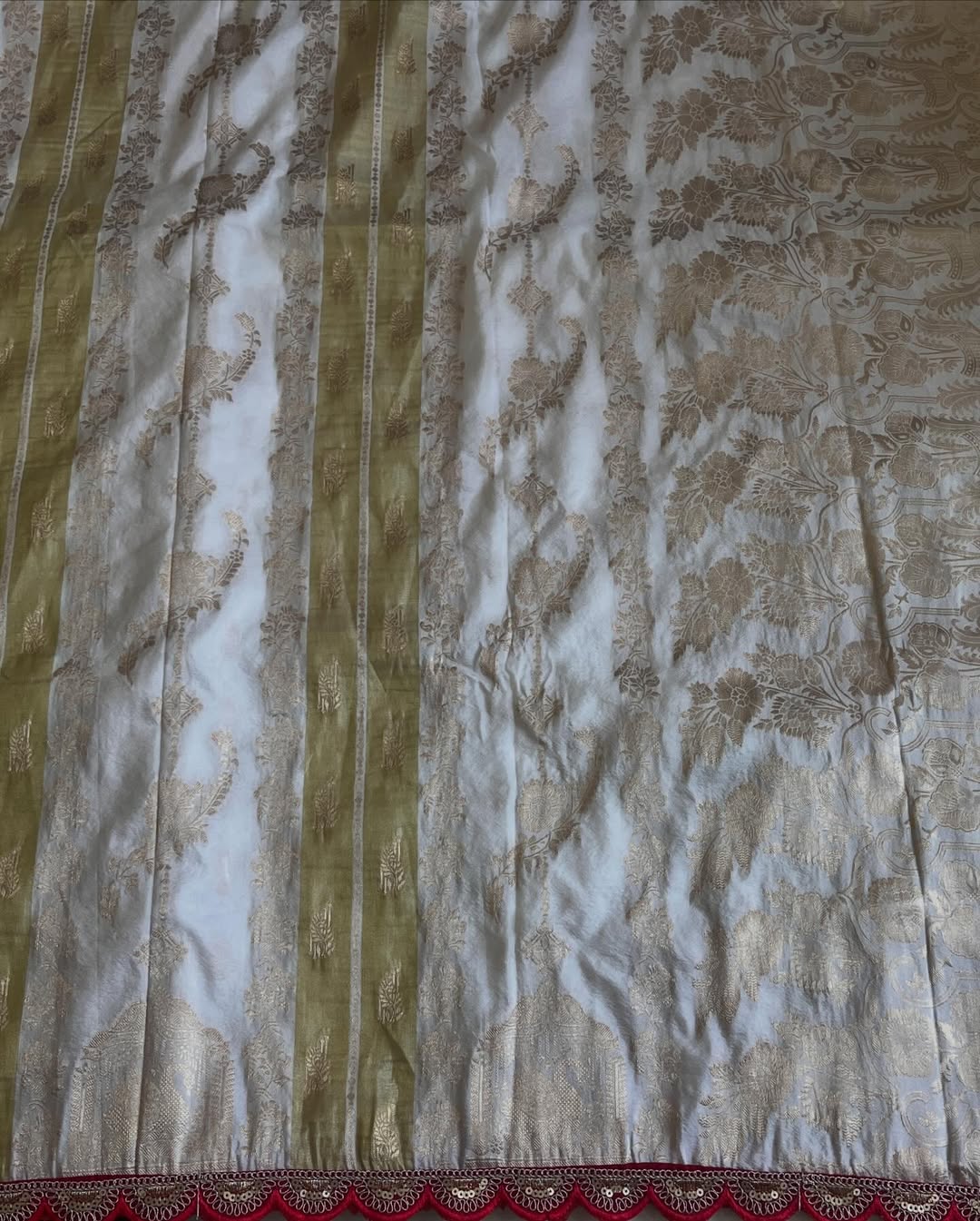 Khadi Tissue Work Border