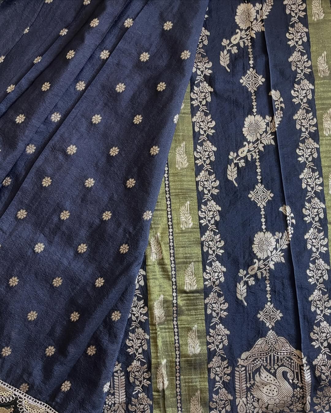 Khadi Tissue Work Border