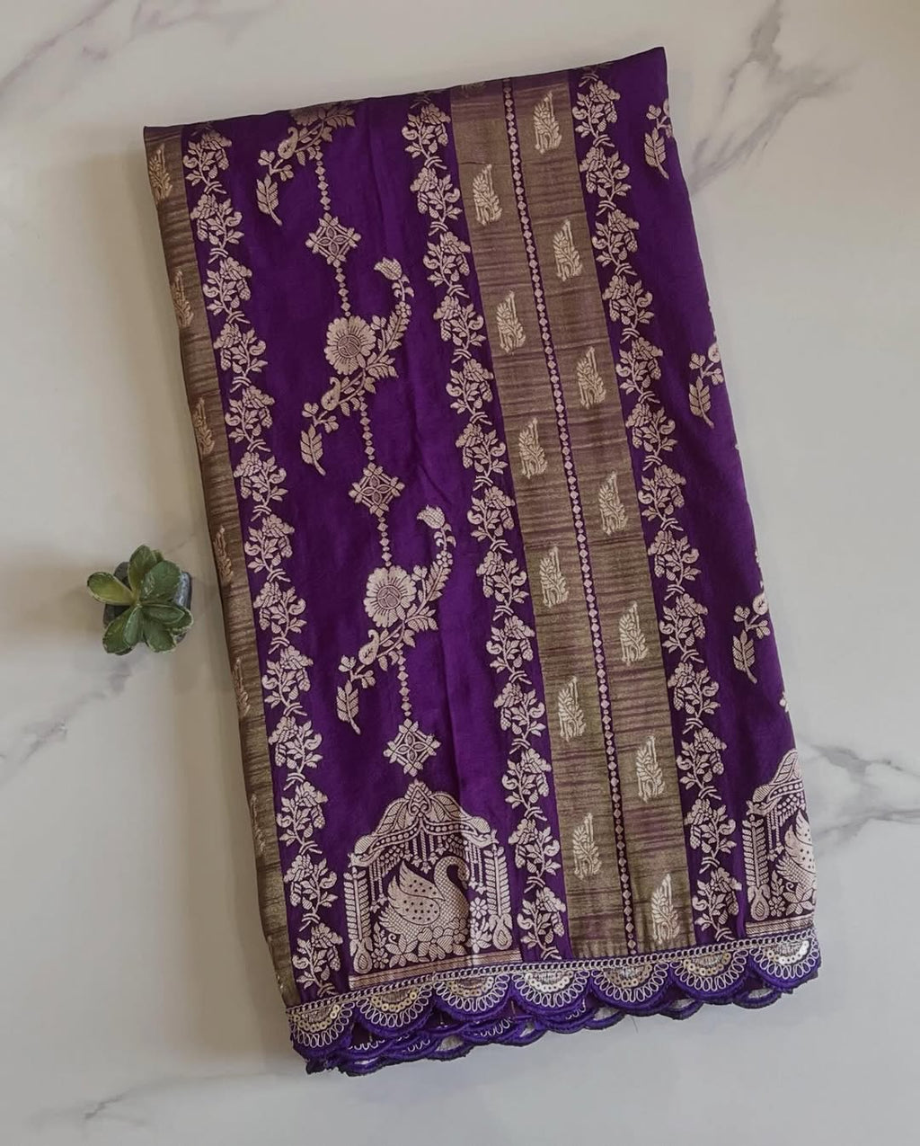 Khadi Tissue Work Border